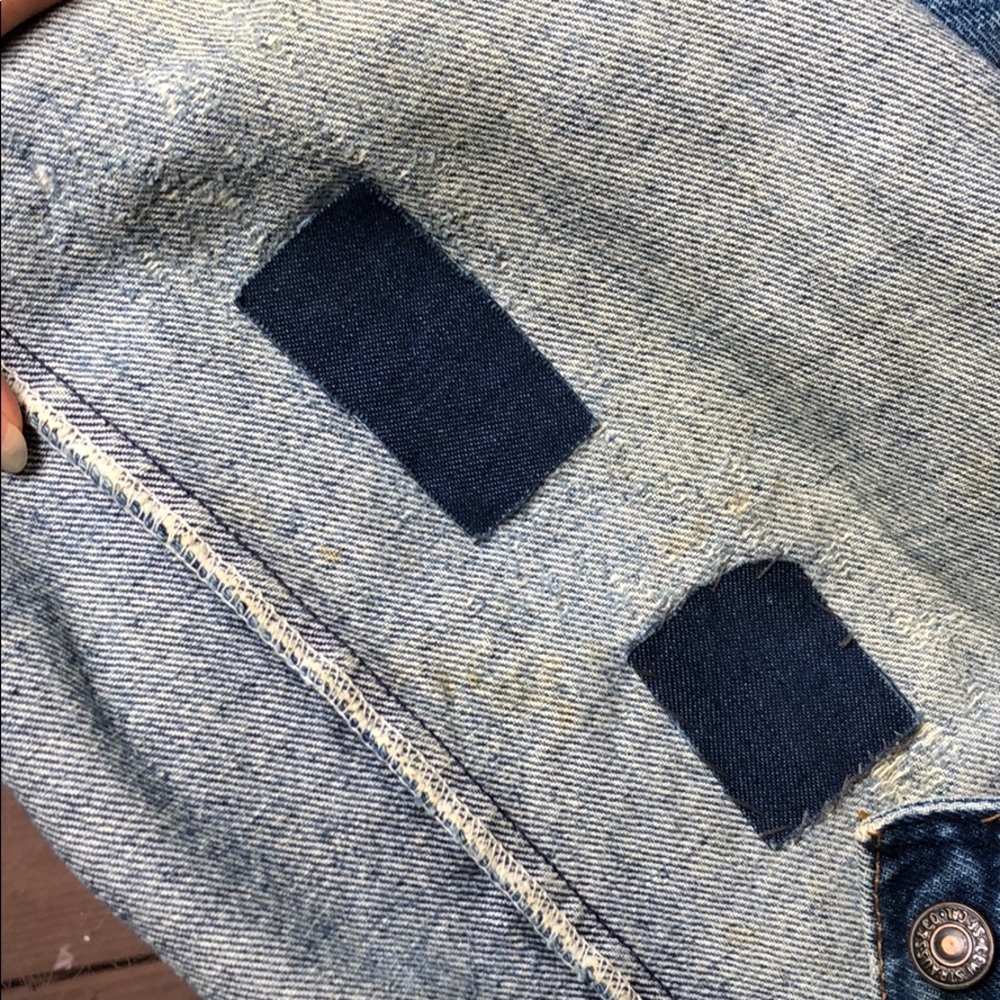 LEVIS Levi’s 505 true vintage amazing faded ripped - Picture 7 of 10